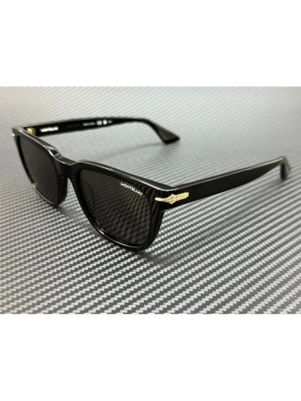 New Mont Blanc Men Black Sunglasses 53-21-150
